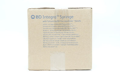 BD 305270 Integra Syringe w/Retracting Ndle 3ml 25G x 1 - Box of 100